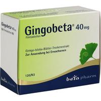 Gingobeta 40 mg Filmtabletten null