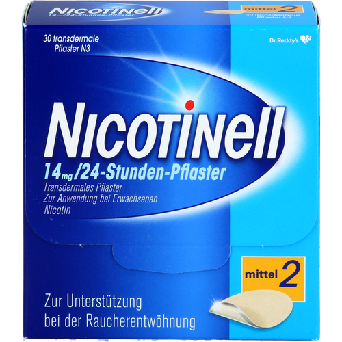 Nicotinell 14 mg / 24-Stunden-Pflaster 30 St Cooper Consumer Health Deutschland bei onfy.de kaufen 20277815