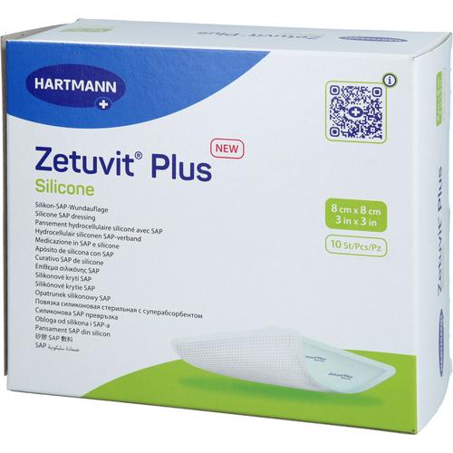 Zetuvit Plus Silicone Steril 8x8 cm 10 St B2B Medical bei onfy.de kaufen 19360735