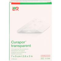 Curapor Wundverband Steril Transparent 5x7 cm null