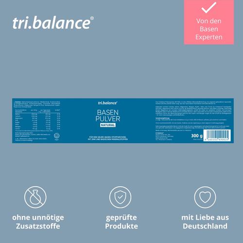 Tri.balance Basenpulver Natural 300 g tri.balance base products bei onfy.de kaufen 17161115