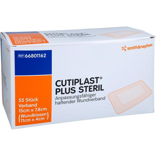 Cutiplast Plus Steril 7.8x15 cm Verband 55 St B2B Medical bei onfy.de kaufen 17971216