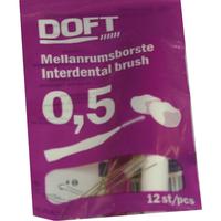 Interdentalbürste 0.5 mit Wechselgriff Doft