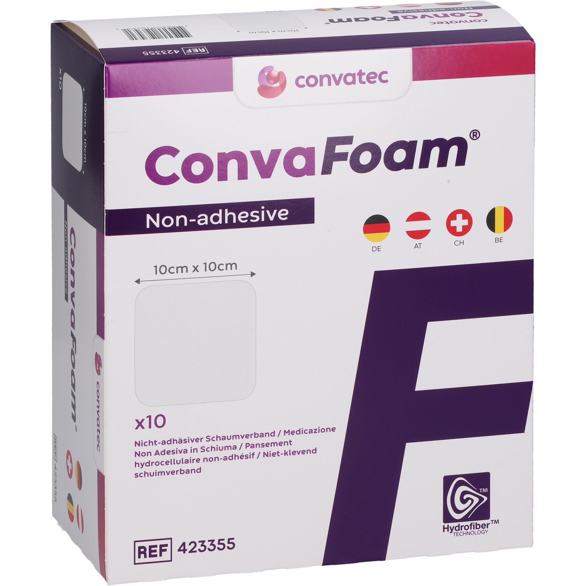 Convafoam Nicht-Adhäsiv Schaumverband 10x10 cm 10 St 1001 Artikel Medical bei onfy.de kaufen 19883232