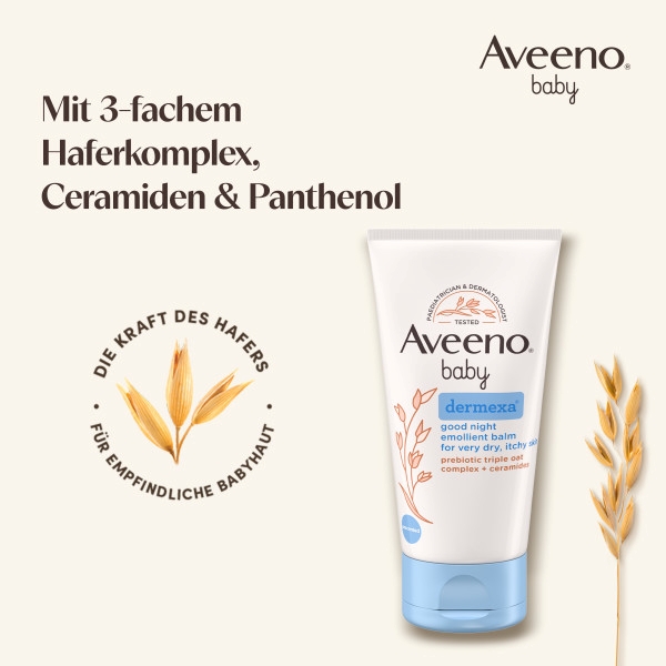 Aveeno Baby Dermexa Gute Nacht Emollientien Balsam 75 ml Kenvue Germany GmbH (OTC) bei onfy.de kaufen 19899658