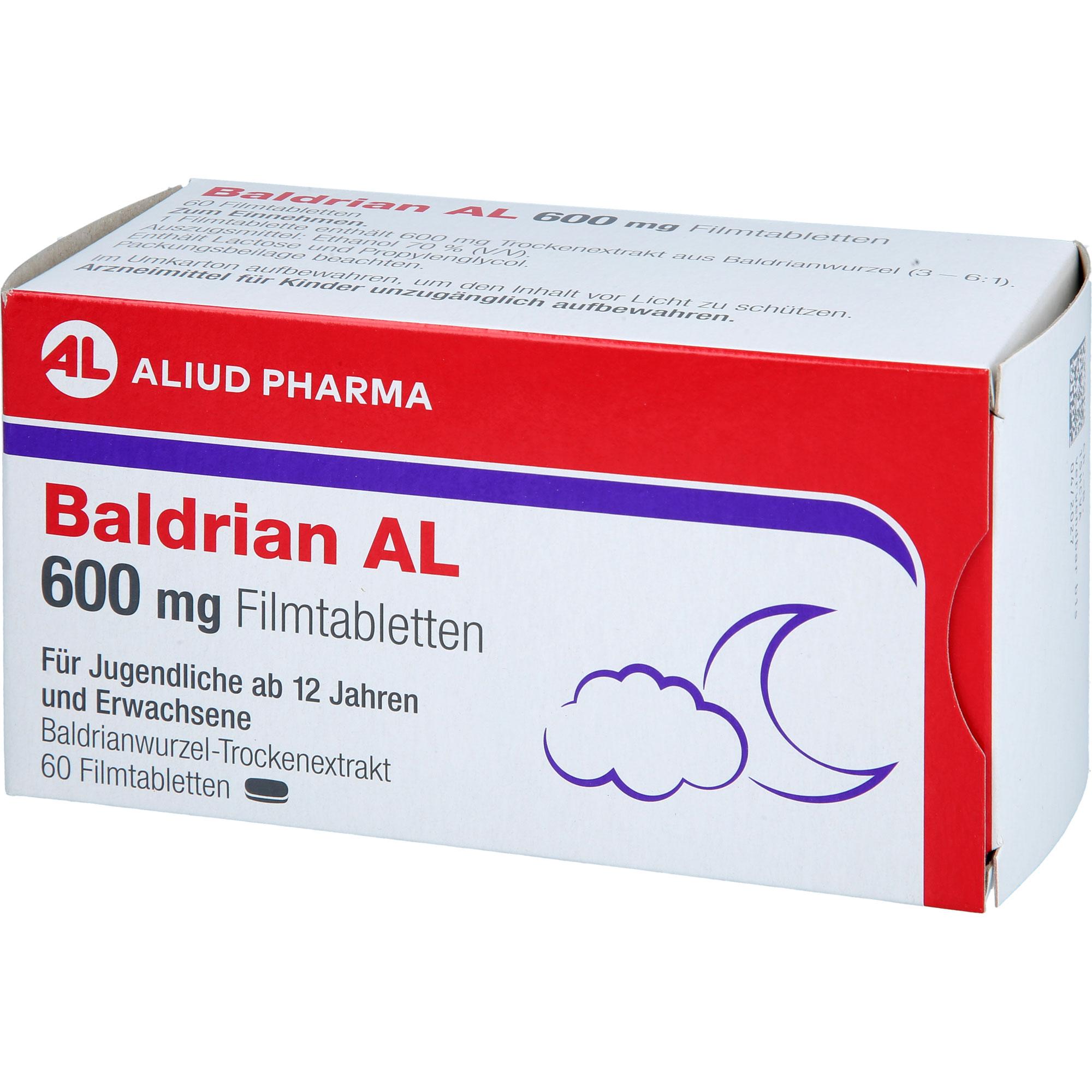 Baldrian Al 600 mg Filmtabletten 60 St ALIUD Pharma bei onfy.de kaufen 19645917