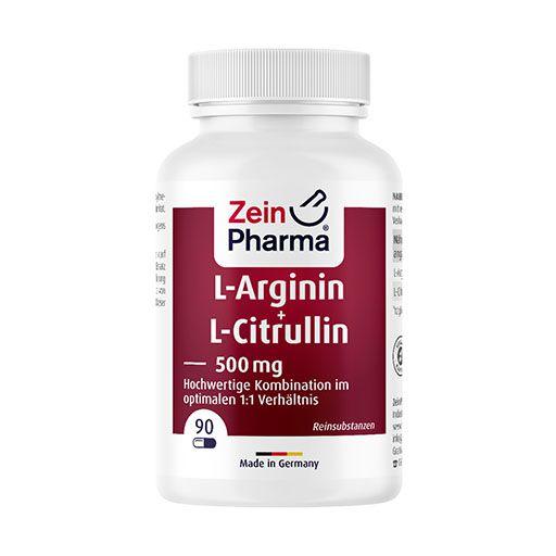 L-Arginin + L-Citrullin 500 mg null