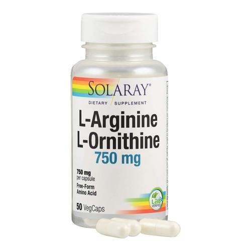 L-Arginin & L-Ornithin 500/250 mg Solaray 50 St Supplementa bei onfy.de kaufen 17254124