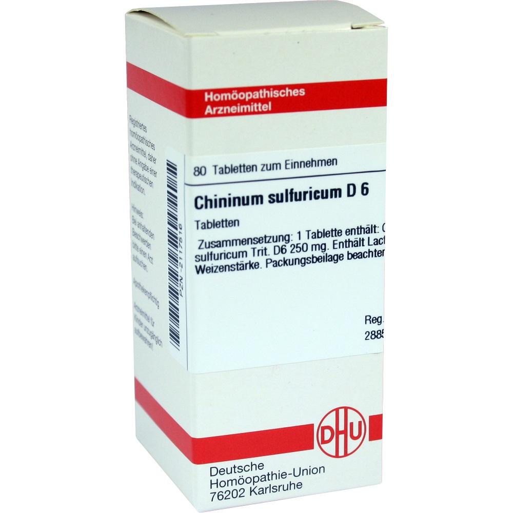 Chininum Sulf D 6 null