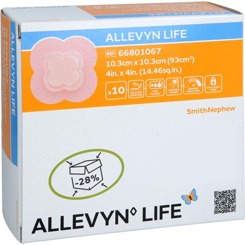 Allevyn Life 10.3x10.3 cm Silikonschaumverband 10 St Param bei onfy.de kaufen 19904709