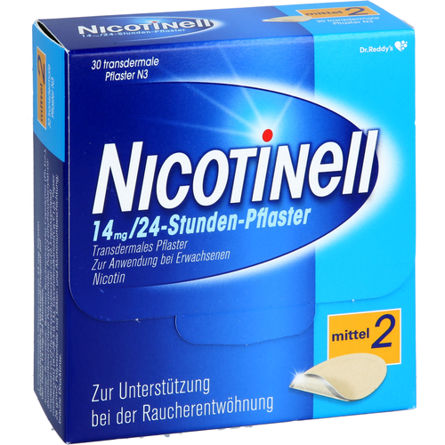 Nicotinell 14 mg / 24-Stunden-Pflaster 30 St Cooper Consumer Health Deutschland bei onfy.de kaufen 20277815