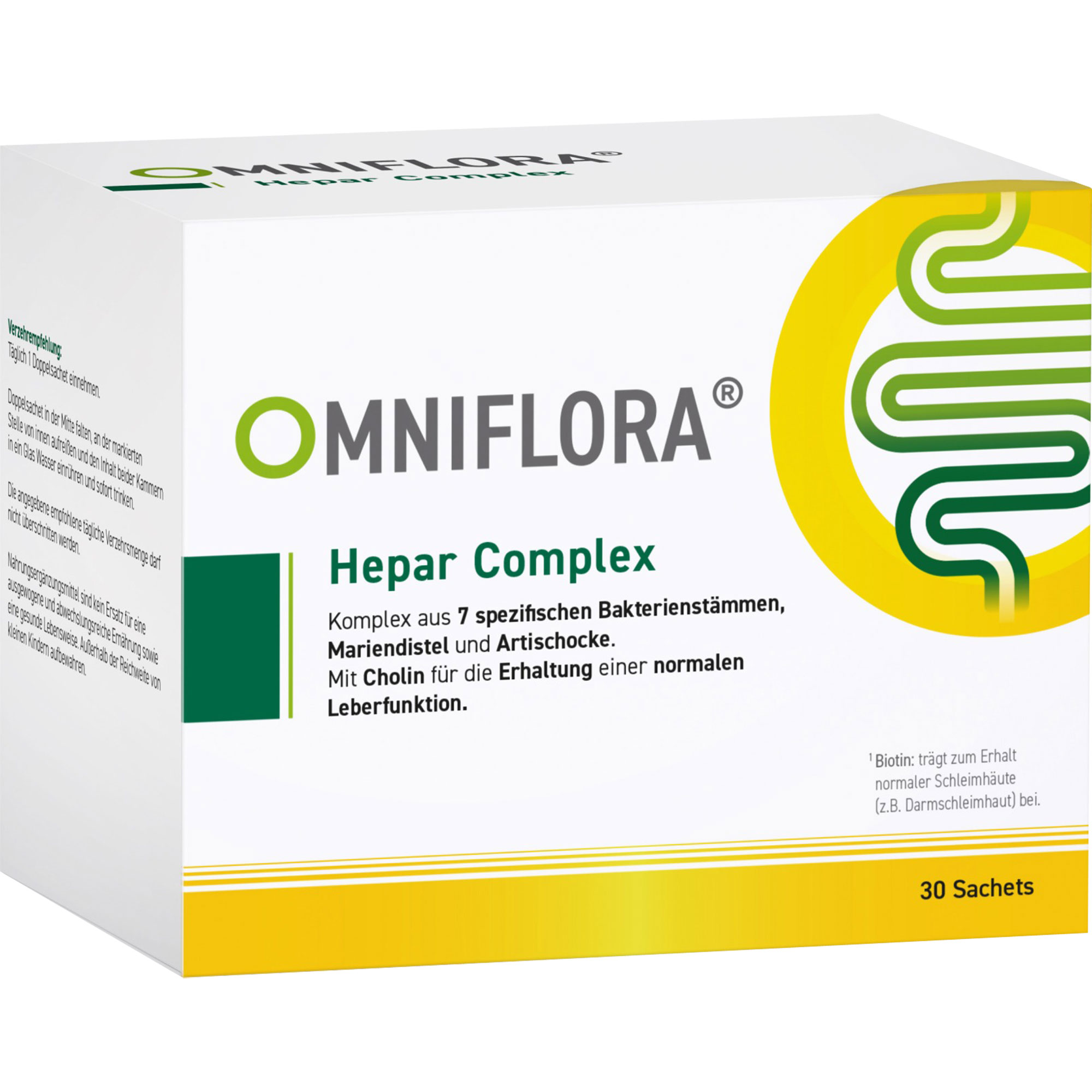 Omniflora Hepar Complex mit Cholin - Glutenfrei null
