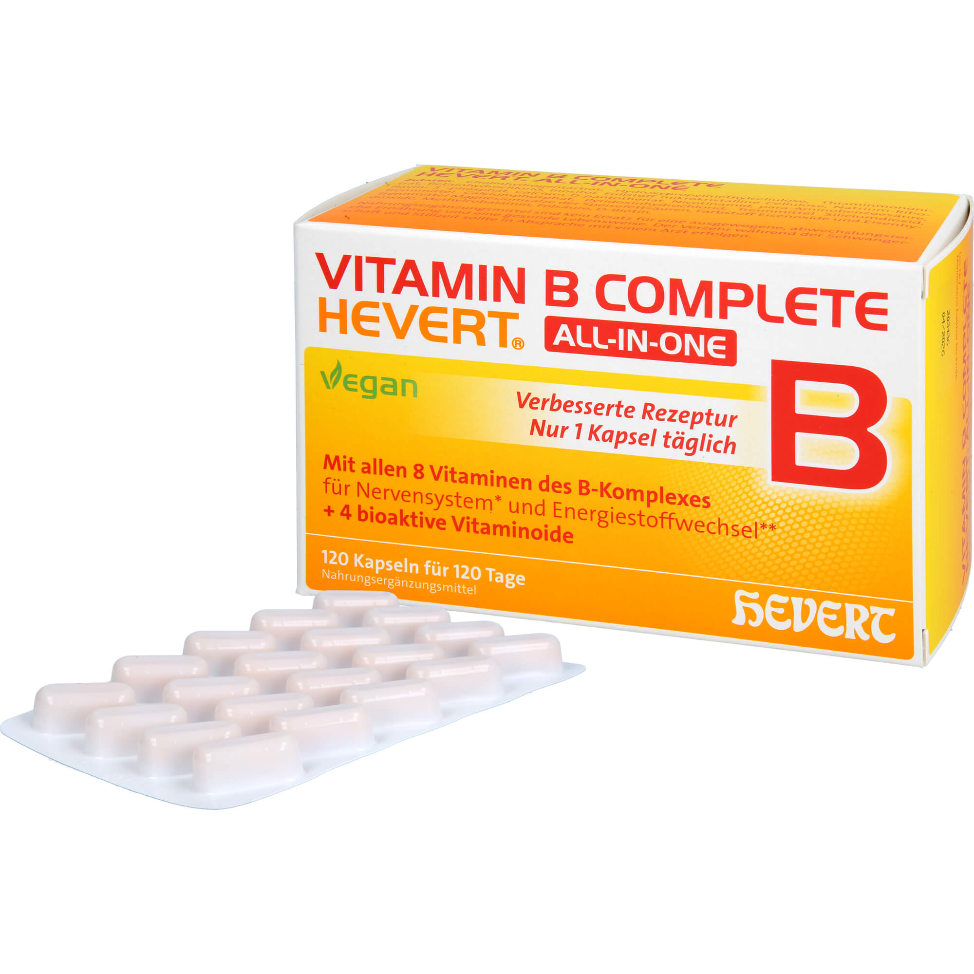 Vitamin B Complete Hevert All-In-One 120 St Hevert-Arzneimittel bei onfy.de kaufen 19214755