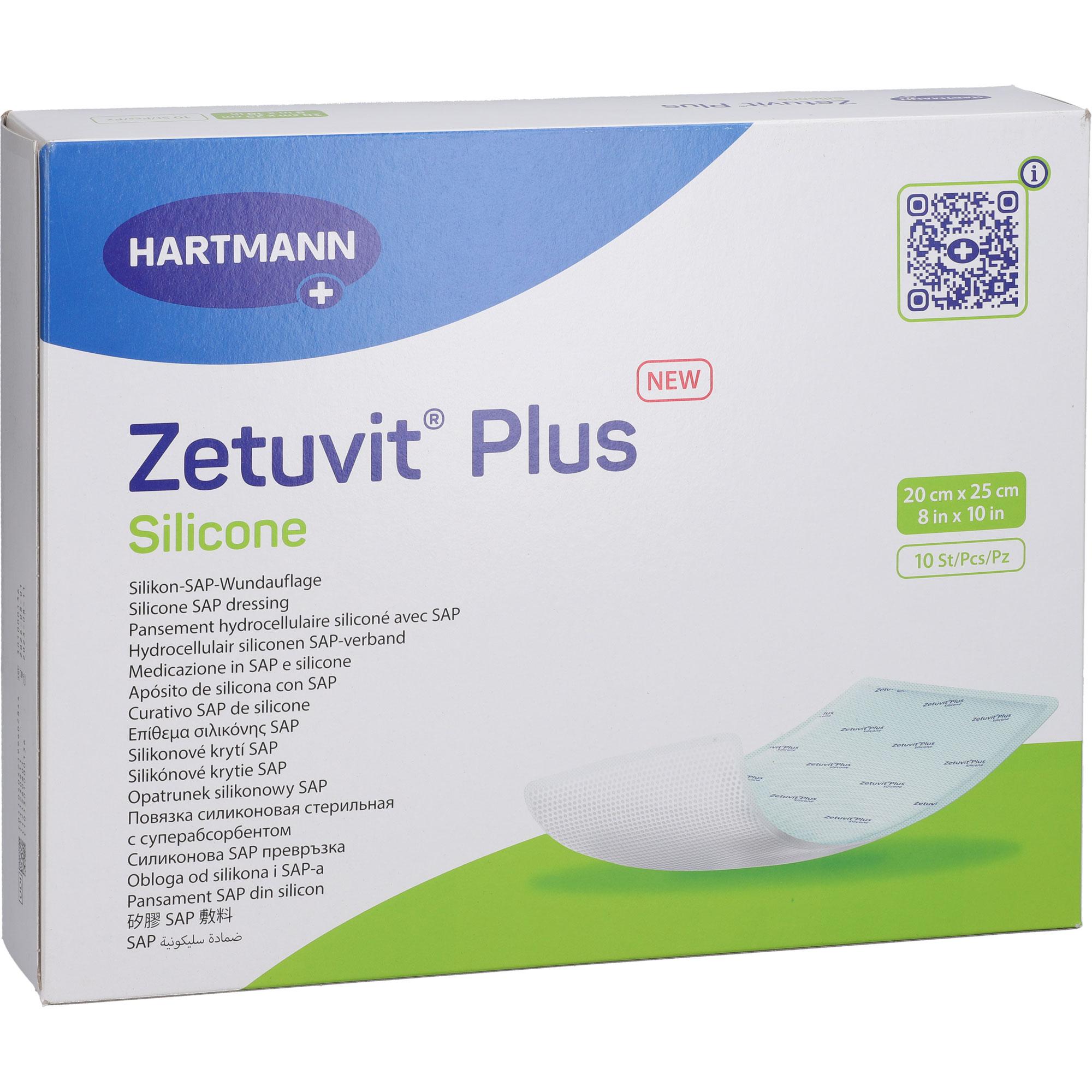 Zetuvit Plus Silicone 20x25 cm 10 St B2B Medical bei onfy.de kaufen 19360729