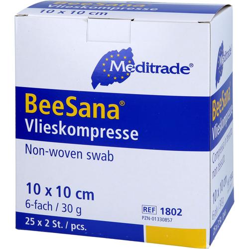 Vliesstoffkompresse Steril 10x10cm 6-Fach 25x2 St Meditrade bei onfy.de kaufen 01330857
