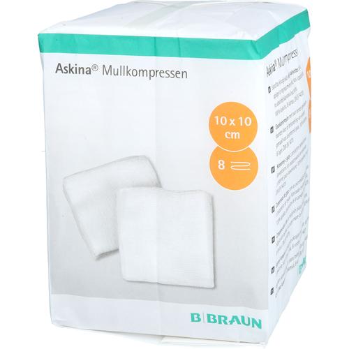 Askina Mullkompressen 10x10 cm Unsteril 8Fach 100 St 1001 Artikel Medical bei onfy.de kaufen 12735646
