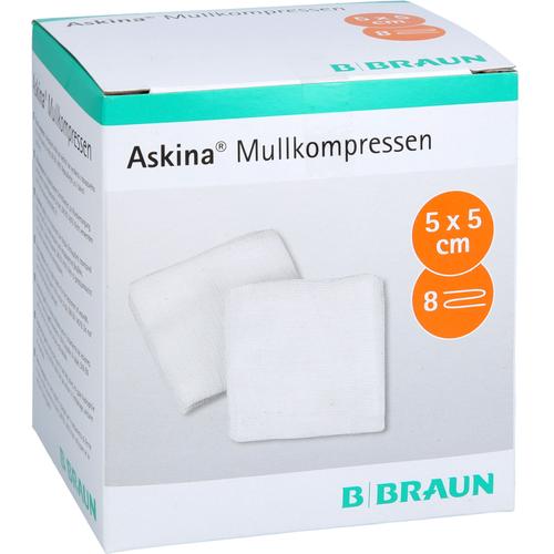 Askina Mullkompressen 5x5 cm Steril 8Fach 25x2 St 1001 Artikel Medical bei onfy.de kaufen 12735706
