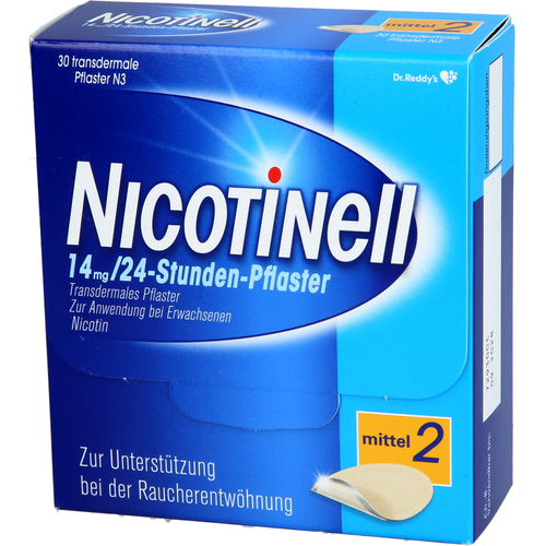 Nicotinell 14 mg / 24-Stunden-Pflaster 30 St Cooper Consumer Health Deutschland bei onfy.de kaufen 20277815