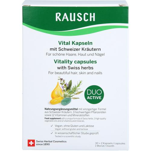 Rausch Vital Kapseln mit Schweizer Kräuter 1M 30x2 St RAUSCH (Deutschland) bei onfy.de kaufen 19508132