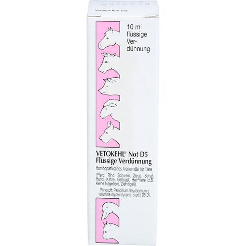 Vetokehl Not D 5 Vet 10 ml Sanum-Kehlbeck Gmbh & Co. Kg bei onfy.de kaufen 04599637