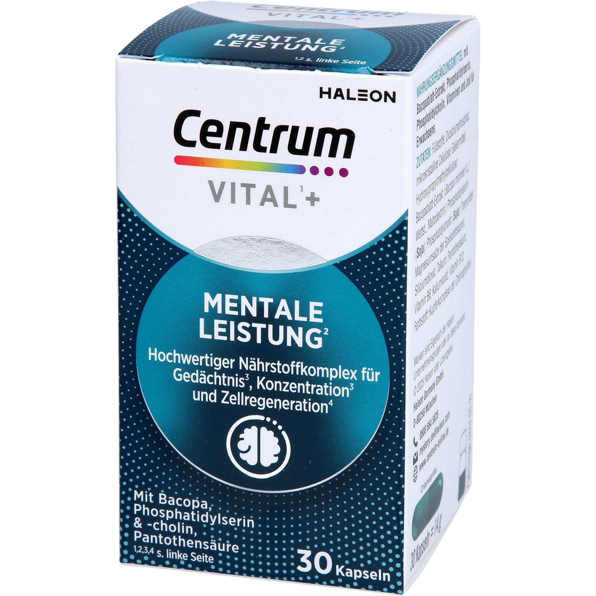 Centrum Vital+ Mentale Leistung 30 St Haleon Germany bei onfy.de kaufen 19486198