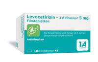 Levocetirizin - 1 A Pharma 5 mg Filmtabletten null