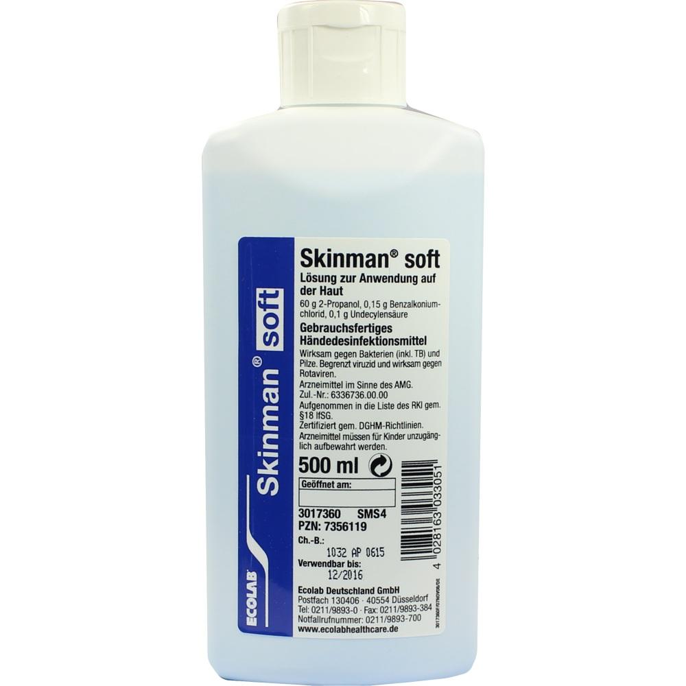 Skinman Soft 500 ml Ecolab Deutschland bei onfy.de kaufen 07356119