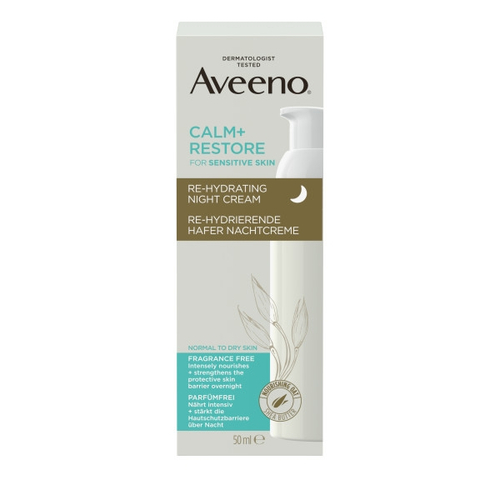 Aveeno Calm+ Restore Re-Hydrierende Hafer Nachtcre 50 ml Kenvue Germany GmbH (OTC) bei onfy.de kaufen 19342921