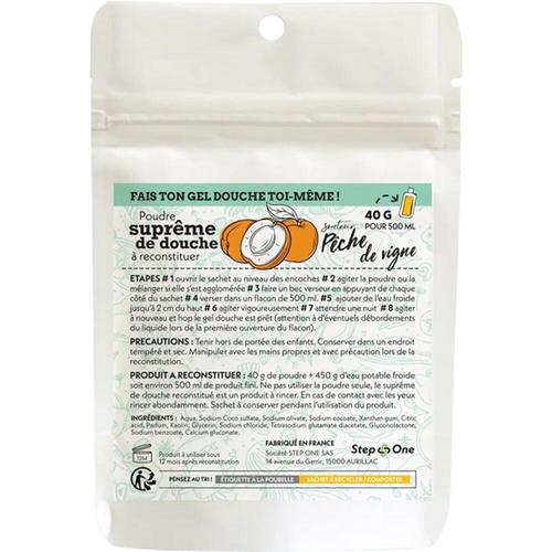 Duschgel Pulver Pfirsich Step One 40 g DON DANDREA DEUTSCHLAND bei onfy.de kaufen 17430785