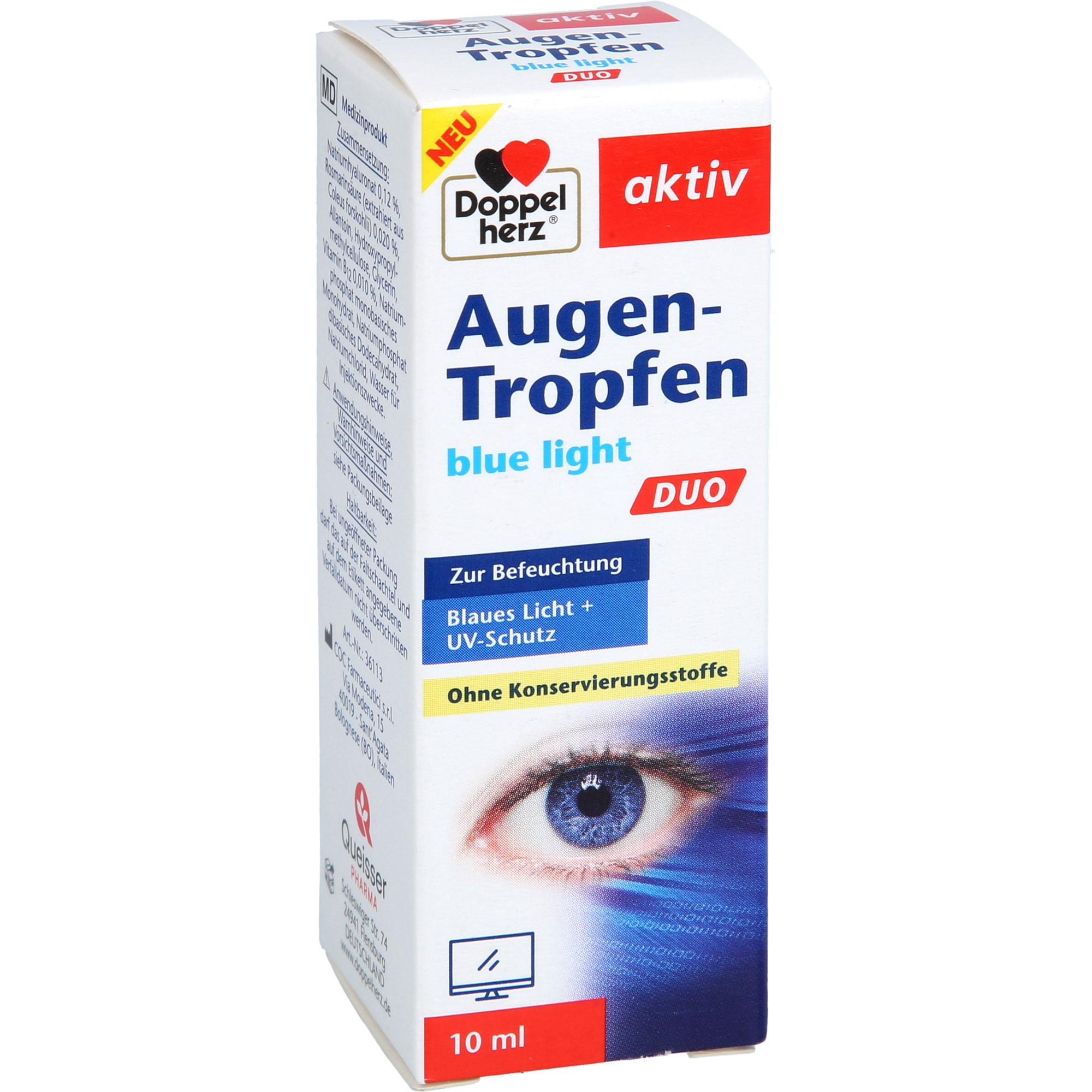 Doppelherz Augen-Tropfen Blue Light Duo 10 ml Queisser Pharma bei onfy.de kaufen 19067662