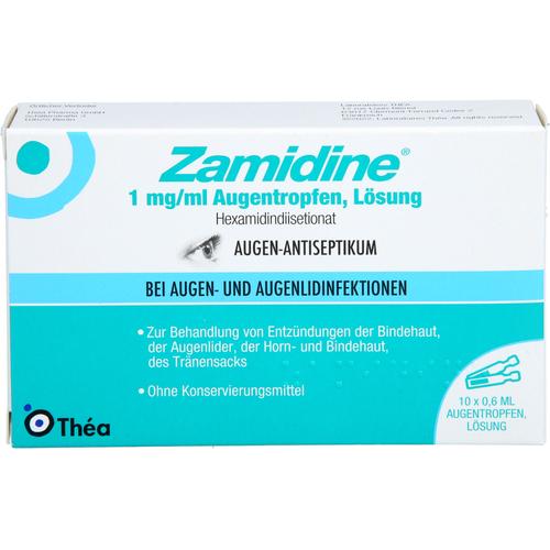 Zamidine 1 mg/ml Augentropfen Lösung 10x0.6 ml Thea Pharma bei onfy.de kaufen 18381132