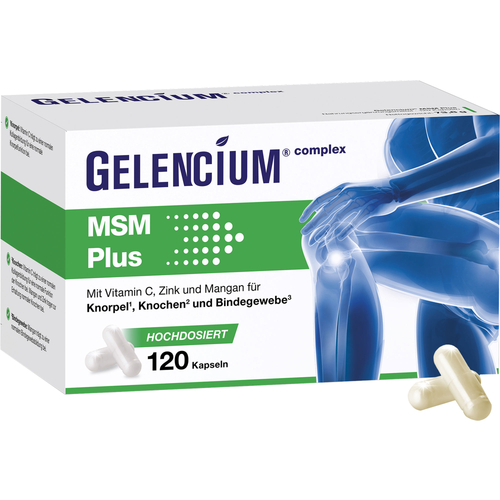 Gelencium Msm Plus Kapseln + Vitamin C Hochdosiert 120 St Heilpflanzenwohl bei onfy.de kaufen 20177309