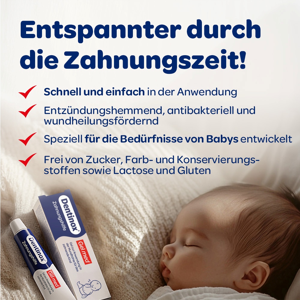 Dentinox Gel Med Zahnungshilfe 10 g Dentinox Gesellschaft für pharmazeutische Präparate bei onfy.de kaufen 19728589