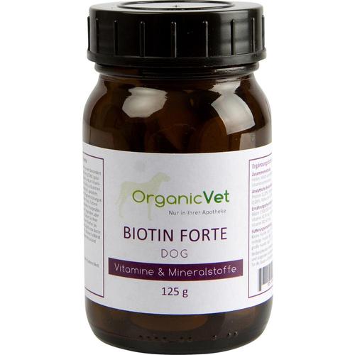 Biotin Forte Hund 125 g organicVet bei onfy.de kaufen 05741965