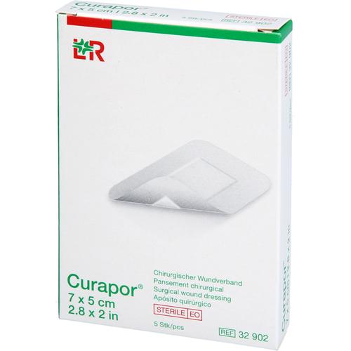 Curapor Wundverband Steril Chirurgisch 5x7 cm 5 St EurimPharm Arzneimittel bei onfy.de kaufen 19689406