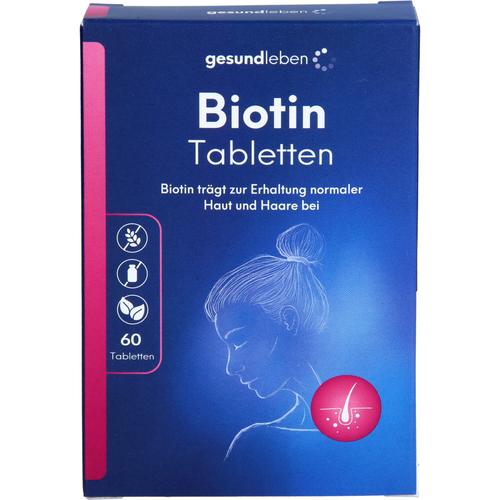 Gesundleben Biotin 2.5 mg Tabletten 60 St Alliance Healthcare Deutschland bei onfy.de kaufen 18893286