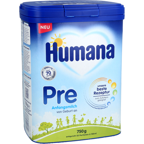 Humana Anfangsmilch Pre 5Hmo 750 g Humana Vertriebs bei onfy.de kaufen 19626363