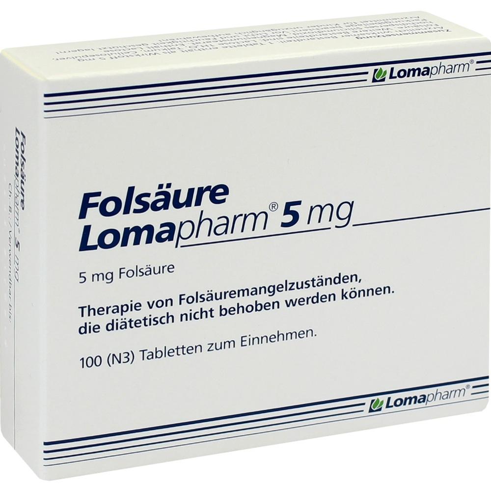 Folsäure Lomapharm 5mg null