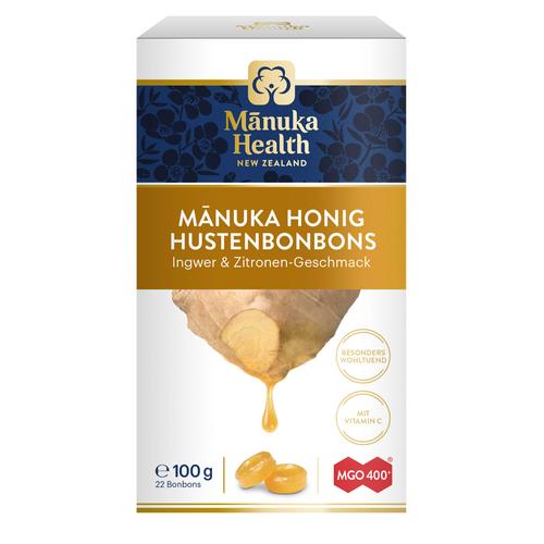Mãnuka Honig Hustenbonbons Ingwer-Zitrone 100 g Hager Pharma bei onfy.de kaufen 15874897
