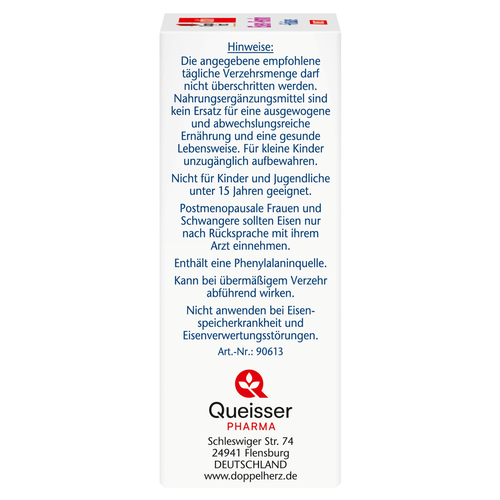 Doppelherz Eisen-Femin Direct 20 St Queisser Pharma bei onfy.de kaufen 01446577