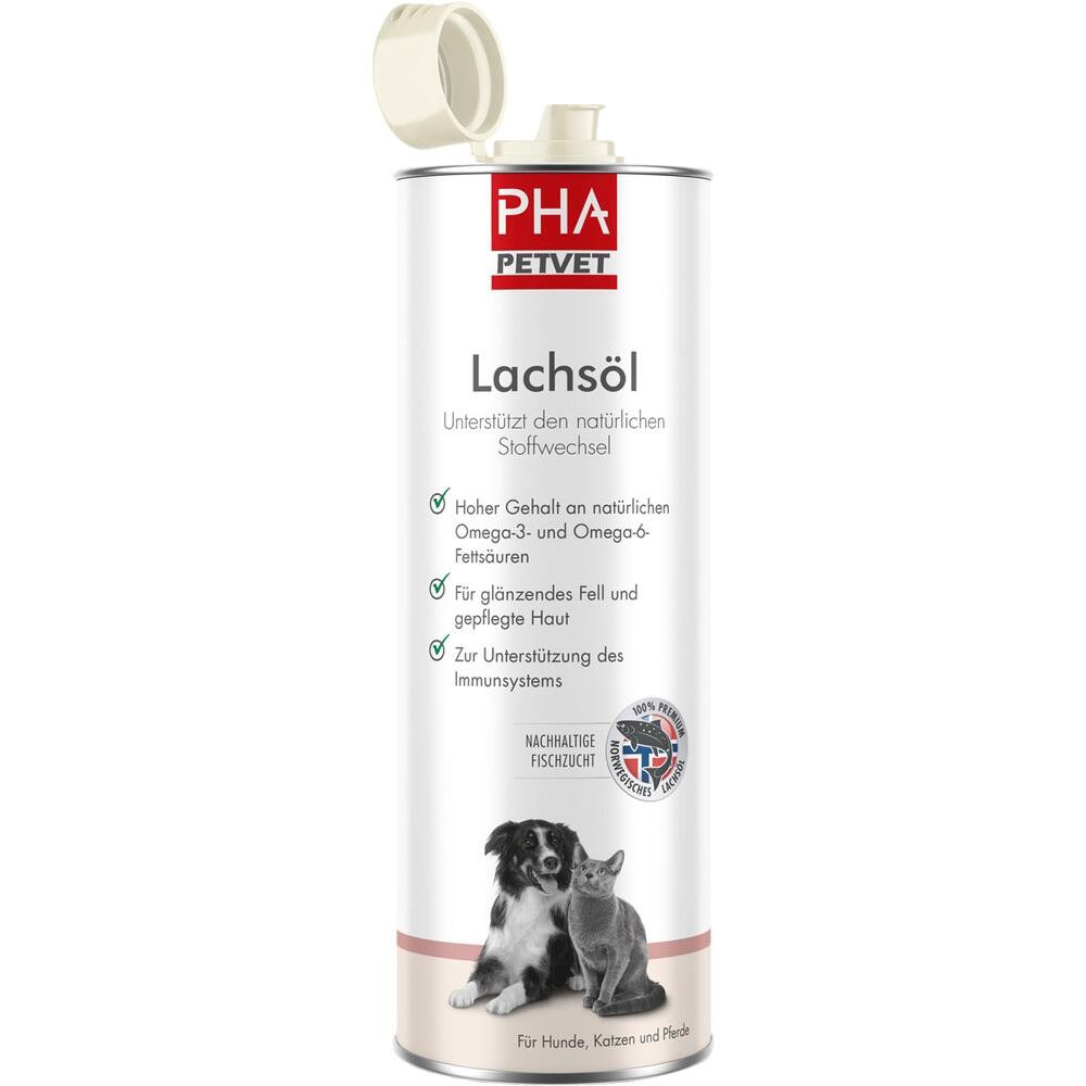 Pha Lachsöl für Hunde Katzen und Pferde
