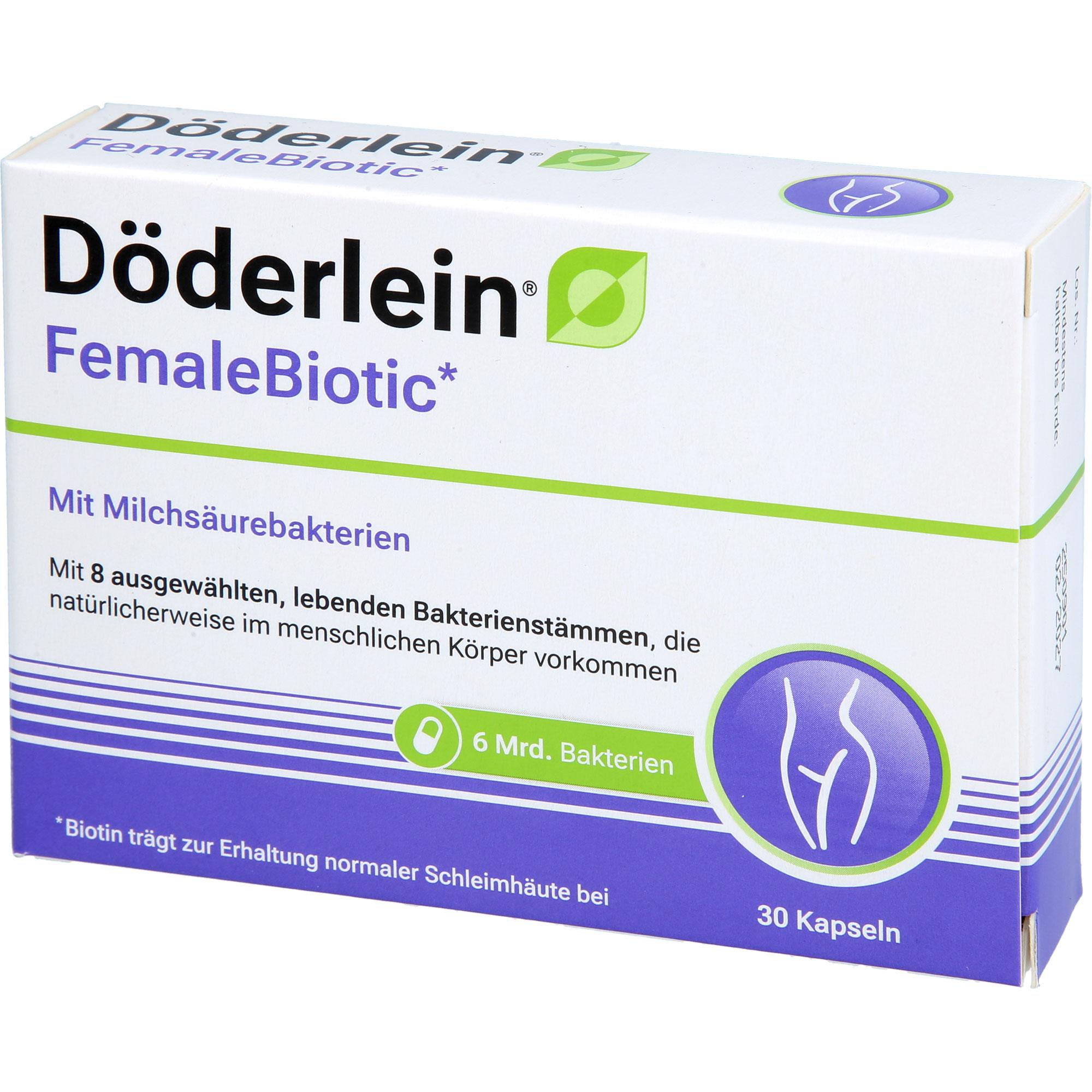 Döderlein Female Biotic mit Milchsäurebakterien 30 St Heilpflanzenwohl bei onfy.de kaufen 19635267