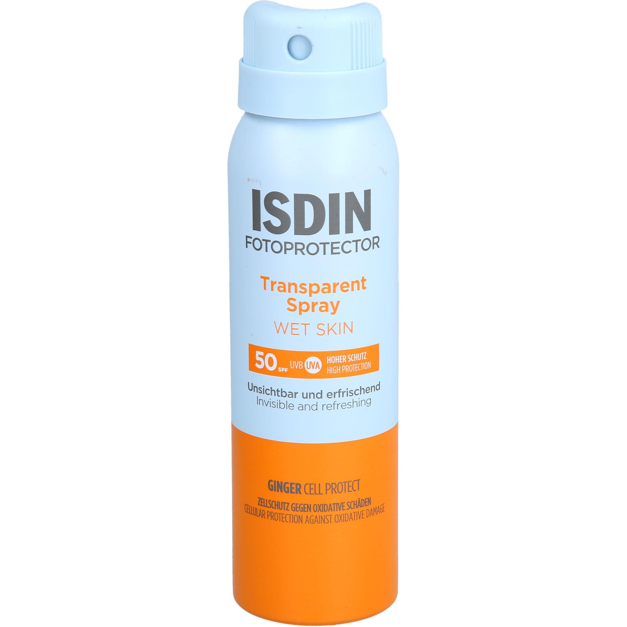 Isdin Fotoprotector Transparent Spray Wet Skin 50