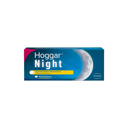 Hoggar Night 25 mg Schmelztablette 10 St STADA Consumer Health Deutschland bei onfy.de kaufen 14144151