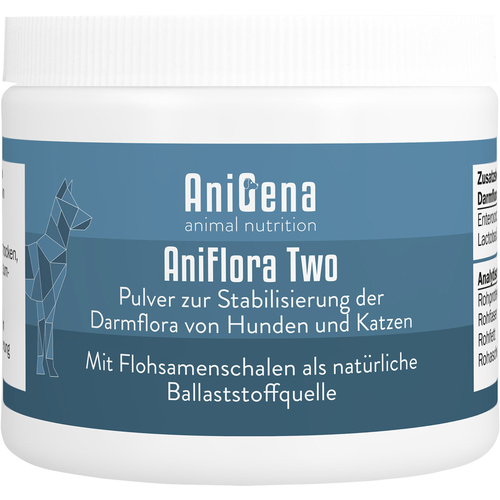 Aniflora Two Darmbakterien+flohsamenschalen Vet 125 g NatuGena bei onfy.de kaufen 20286978