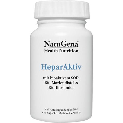 Heparaktiv Sod + Bio-Mariendistel + Bio-Koriander 120 St NatuGena bei onfy.de kaufen 18263591