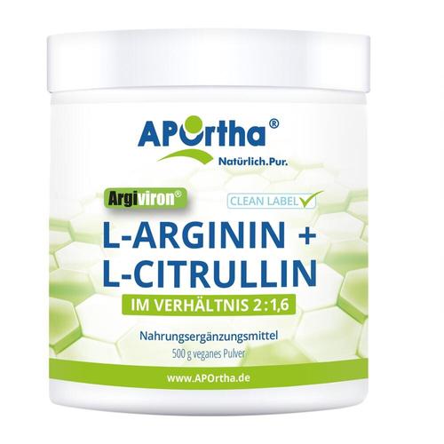Aportha L-Arginin & L-Citrullin 500 g APOrtha Deutschland bei onfy.de kaufen 11703058