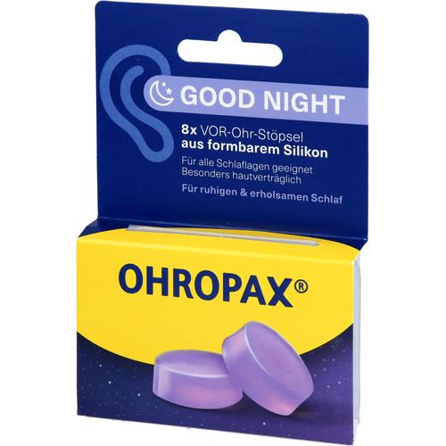 Ohropax Good Night Silikon Vor-Ohr Stöpsel 8 St OHROPAX bei onfy.de kaufen 19412656