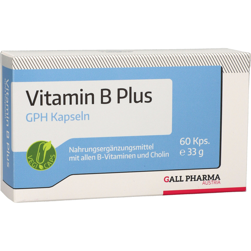 Vitamin B Plus Gph Kapseln 60 St Hecht-Pharma bei onfy.de kaufen 12737409