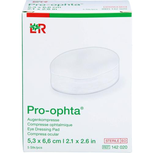 pro-Ophta Augenkompresse 5.3x6.6 cm Steril 5 St Lohmann & Rauscher bei onfy.de kaufen 17491700